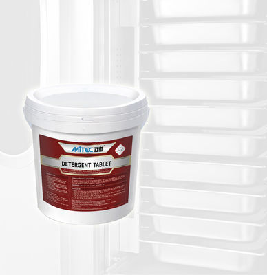 Detergente combinado para forno de cozinha elétrica racional com 50% a 80% de teor de ingrediente ativo