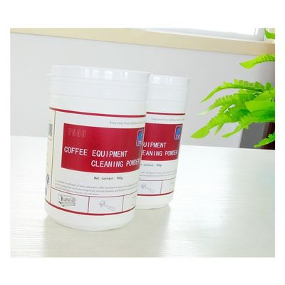 Detergente para limpeza de cafeteira Máquina de espresso e moedor de café em produção