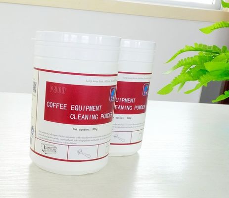 Detergente para limpeza de cafeteira Máquina de espresso e moedor de café em produção