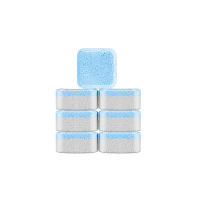 Tablets de detergente efervescente para máquinas de lavar roupa