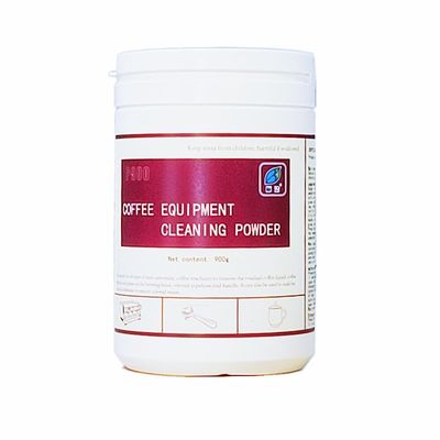 Limpeza de alta lavagem 900g/barril Sistema de limpeza de café Detergente em pó para todas as estações