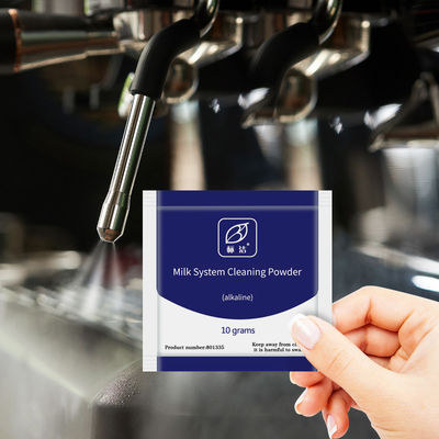 Tipo de detergente de limpeza simples e fácil de operar sistema de limpeza de leite pó para limpador de máquina de café