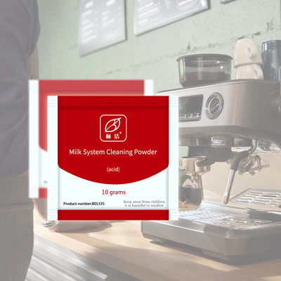 Tipo de detergente de limpeza simples e fácil de operar sistema de limpeza de leite pó para limpador de máquina de café