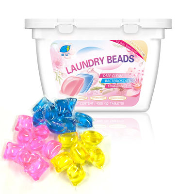 Detergente líquido para roupa Máquina de lavar louça comprimidos de gel contas cheiro de máquina de lavar