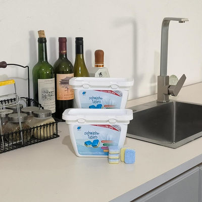 Solução de embalagem de detergente Máquina de lavar louça comprimidos com filme hidrossolúvel em água fria PVA