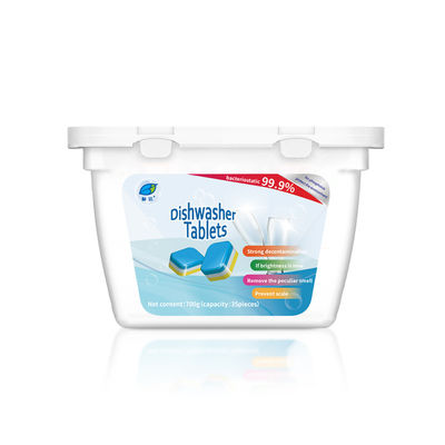 LOGO/OEM/ODM D Pods Detergente Sólido Lavadora de louça Limpador de comprimidos para limpeza concentrada