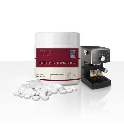 Recomendação de comprimidos de limpeza de café com detergente para hotéis e cafés