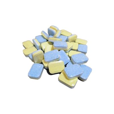 Comprimidos para máquina de lavar louça 50%-80% Conteúdo de ingrediente ativo Detergente efervescente ecológico