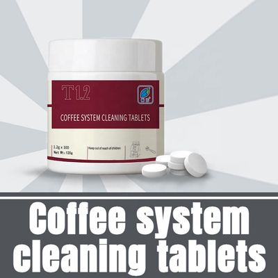 Hotel Café Detergente Cafeteira Tablet Máquina de café Limpador Espreesso Máquina de limpeza Tablet