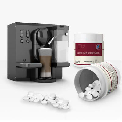 Conteúdo de ingrediente activo de 60% a 80% no comprimido descalcificante para máquina de café multifuncional