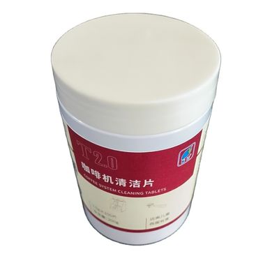50% de conteúdo de ingrediente ativo Comprimidos de limpeza de máquina de café profissionais 2g 100pcs